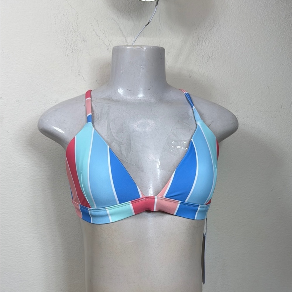 (L1) SOUTHERN TIDE, Colorful Striped Bikini Top, sizes S, XS - Picture 2 of 10